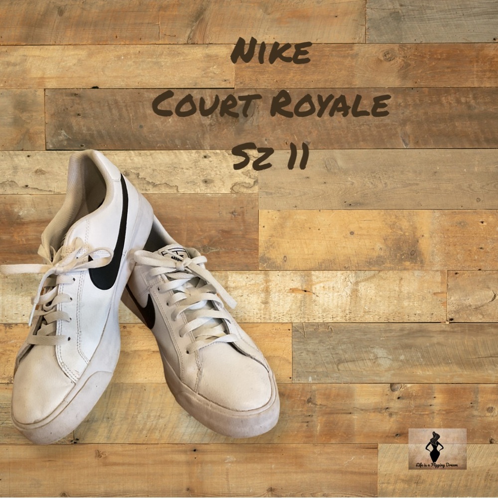 Nike Court Royale Men's White Shoes Size 11